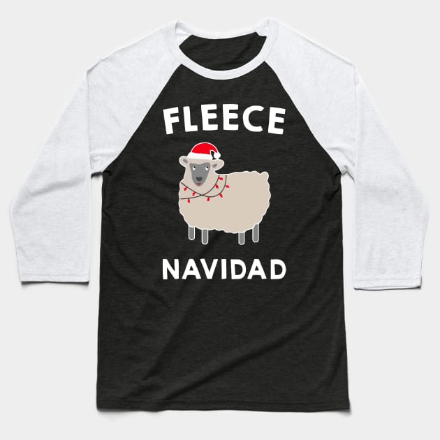 Fleece Navidad Baseball T-Shirt by nurmasruroh